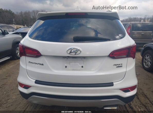 5XYZUDLB7JG524841 2018 HYUNDAI SANTA FE SPORT White 