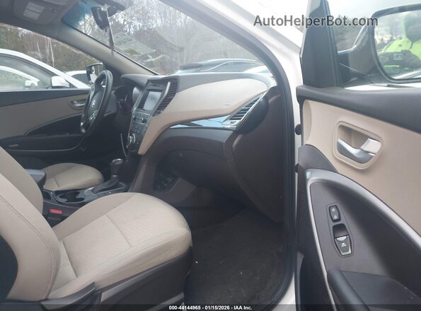 5XYZUDLB7JG524841 2018 HYUNDAI SANTA FE SPORT White 