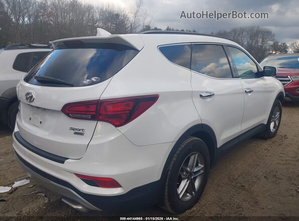 5XYZUDLB7JG524841 2018 HYUNDAI SANTA FE SPORT White 