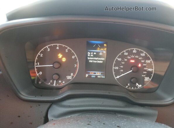 5YFB4MDE7SP308866 2025 TOYOTA LL Silver Սարքավորումների վահանակի տեսք