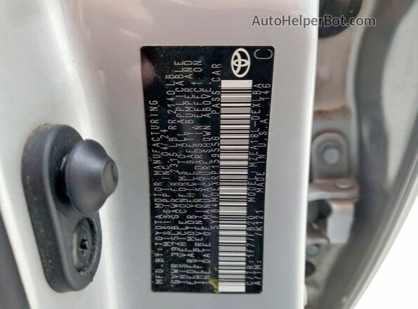 5YFB4MDEXRP159556 2024 TOYOTA LL Серебряный 