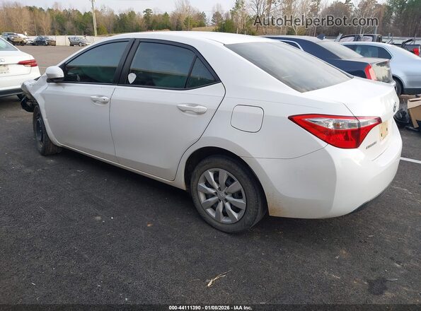 5YFBURHE6GP535383 2016 TOYOTA LL Белый Задняя левая четверть