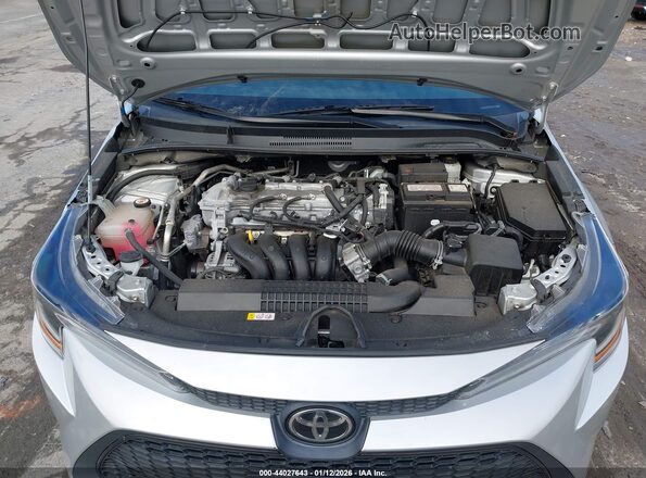 5YFEPMAE7MP255047 2021 TOYOTA LL Silver Вид ззаду