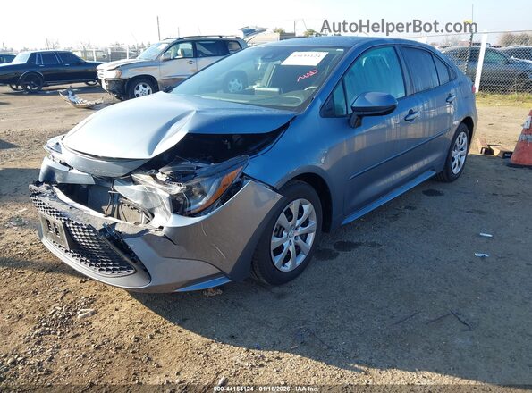 5YFEPMAE9MP169027 2021 TOYOTA LL Light Blue Vista tres cuartos delantera izquierda