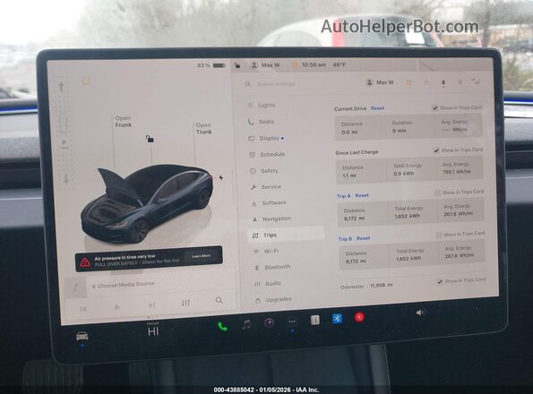 5YJ3E1EA4RF868281 2024 TESLA MODEL 3 Gray 