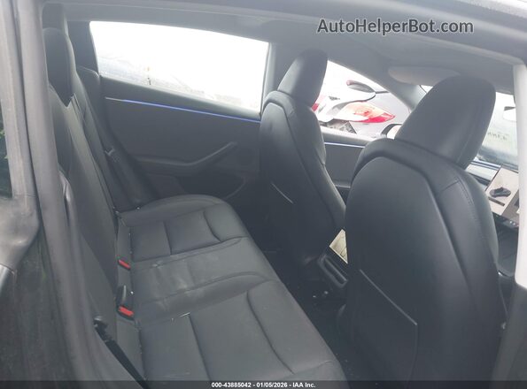 5YJ3E1EA4RF868281 2024 TESLA MODEL 3 Gray Vista de la etiqueta del VIN