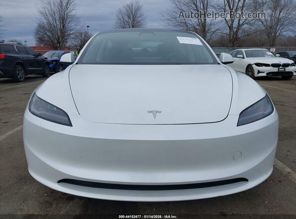 5YJ3E1EA7SF024273 2025 TESLA MODEL 3 White 