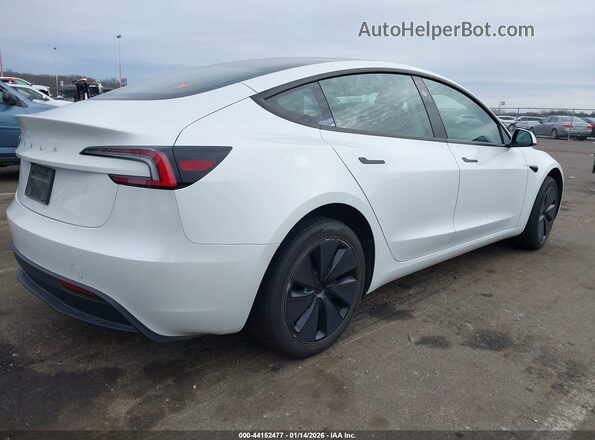 5YJ3E1EA7SF024273 2025 TESLA MODEL 3 White 