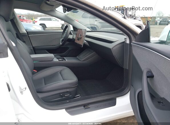 5YJ3E1EA7SF024273 2025 TESLA MODEL 3 White 