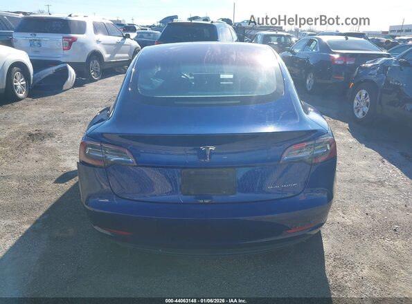 5YJ3E1EB0KF144814 2019 TESLA MODEL 3 Blue 