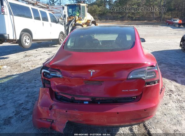 5YJ3E1EB0NF192351 2022 TESLA MODEL 3 Red 