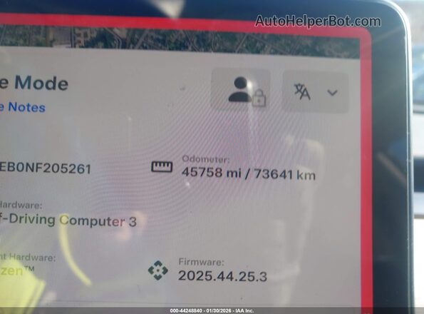 5YJ3E1EB0NF205261 2022 TESLA MODEL 3 White 