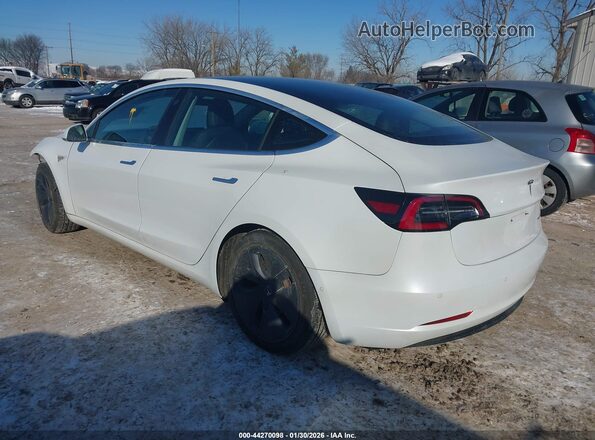5YJ3E1EB2KF493425 2019 TESLA MODEL 3 White Tył lewy