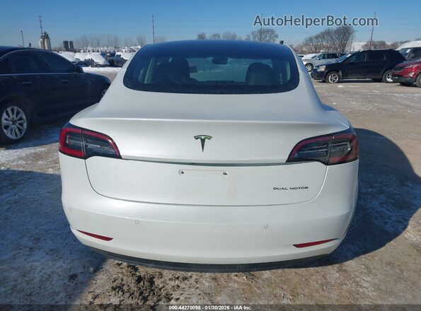 5YJ3E1EB2KF493425 2019 TESLA MODEL 3 White 