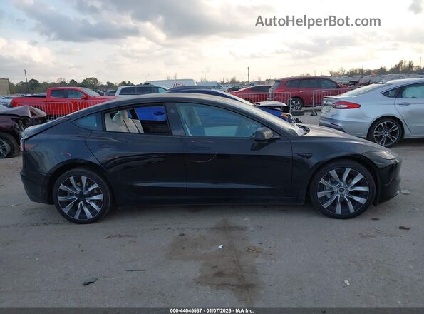 5YJ3E1EB2RF794562 2024 TESLA MODEL 3 Черный Вид задней части салона
