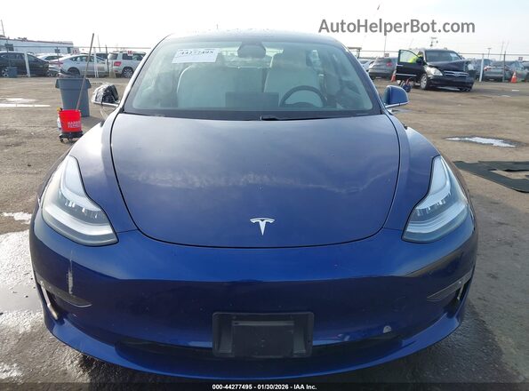 5YJ3E1EB3LF801655 2020 TESLA MODEL 3 Dark Blue Vista del cuadro de instrumentos