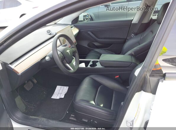 5YJ3E1EB3MF938919 2021 TESLA MODEL 3 White Սալոնի դիմացի տեսք