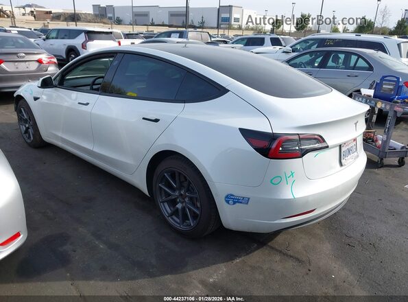 5YJ3E1EB3MF938919 2021 TESLA MODEL 3 White Հետևի ձախ