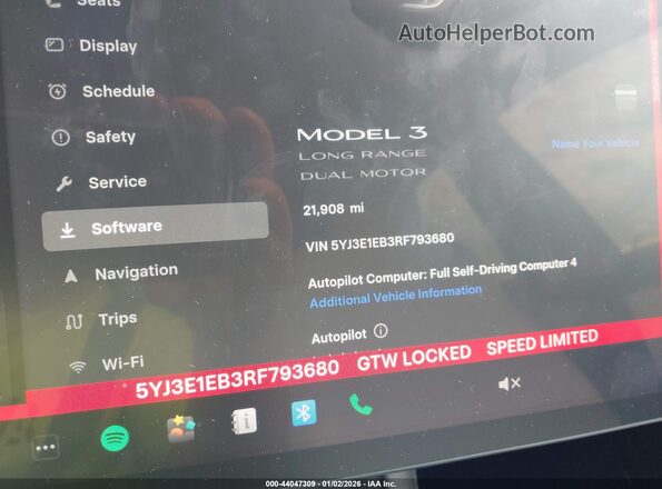 5YJ3E1EB3RF793680 2024 TESLA MODEL 3 Black 