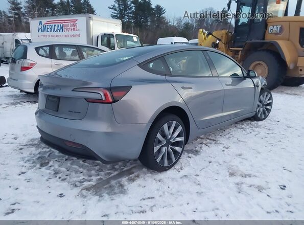 5YJ3E1EB3TF116703 2026 TESLA MODEL 3 Gray Rear right