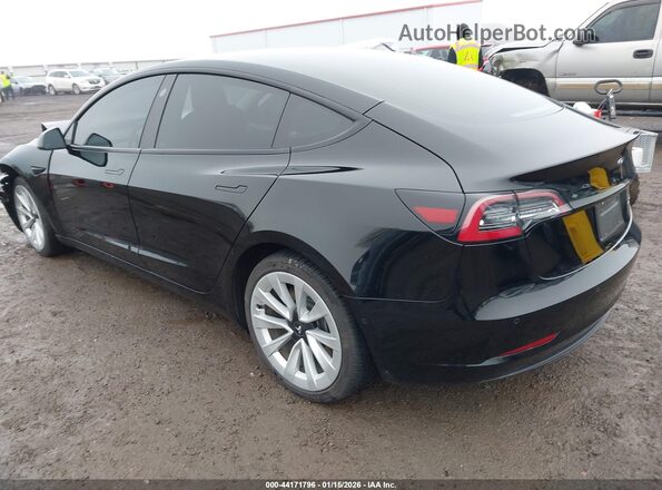 5YJ3E1EB4NF144612 2022 TESLA MODEL 3 Black 