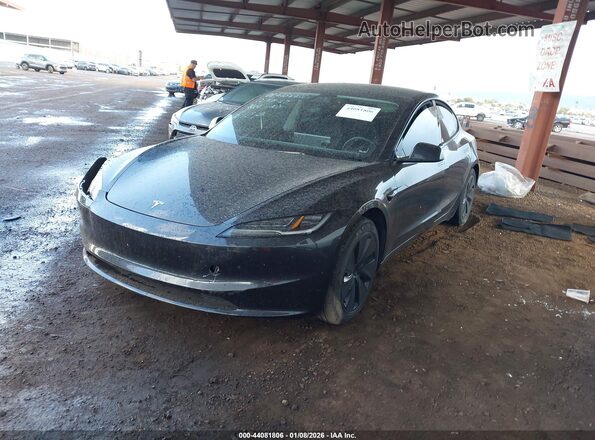 5YJ3E1EB4RF818294 2024 TESLA MODEL 3 Gray Առջևի ձախ երեք քառորդ տեսարան