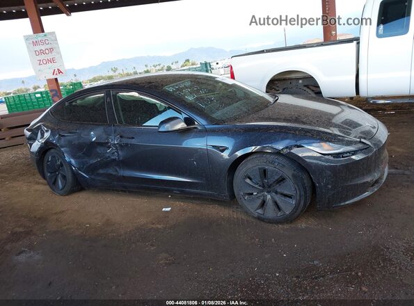 5YJ3E1EB4RF818294 2024 TESLA MODEL 3 Gray Սարքավորումների վահանակի տեսք