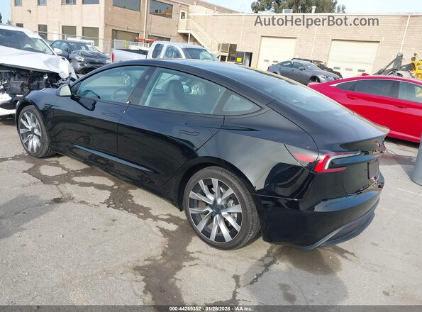 5YJ3E1EB5RF787542 2024 TESLA MODEL 3 Черный Задняя левая четверть