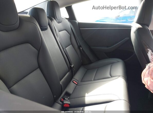 5YJ3E1EB5RF787542 2024 TESLA MODEL 3 Черный Вид наклейки с VIN-кодом