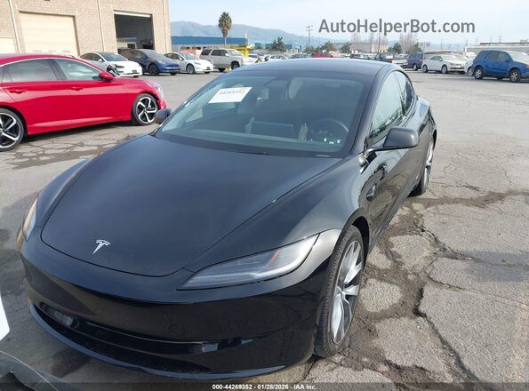 5YJ3E1EB5RF787542 2024 TESLA MODEL 3 Черный Вид щитка приборов