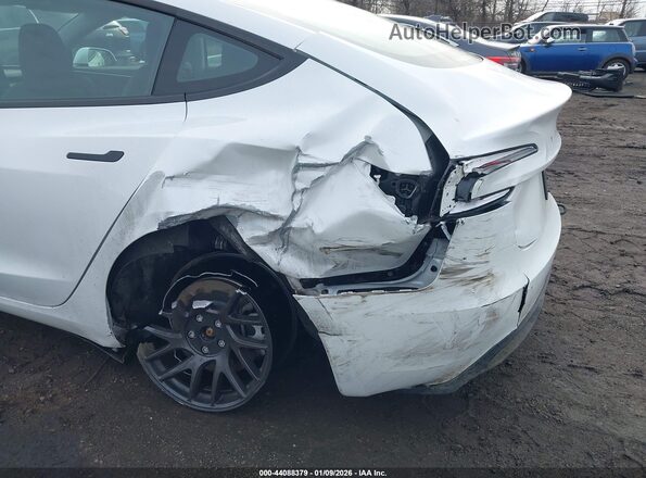 5YJ3E1EB6SF918760 2025 TESLA MODEL 3 White წინა ხედი
