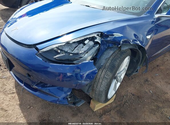 5YJ3E1EB7LF735613 2020 TESLA MODEL 3 Синий Вид спереди