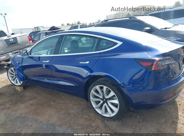 5YJ3E1EB7LF735613 2020 TESLA MODEL 3 Синий Панорамный вид салона 360°