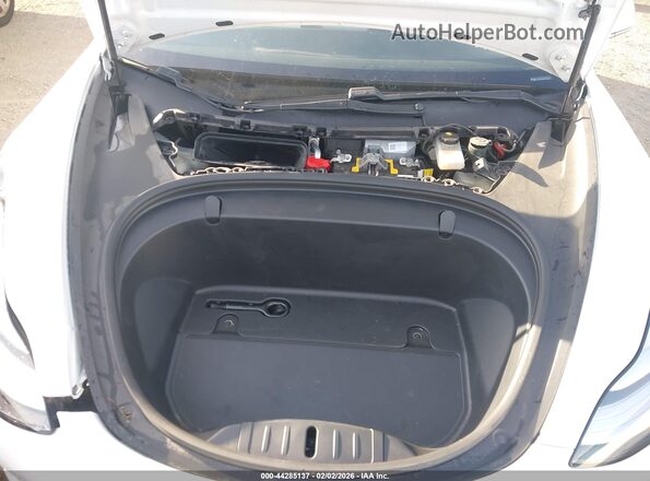 5YJ3E1EB8KF487466 2019 TESLA MODEL 3 White Rear view