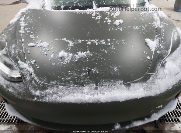5YJ3E1EB9KF214049 2019 TESLA MODEL 3 Green Widok zestawu wskaźników