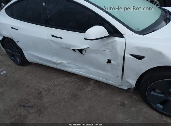 5YJ3E1EB9NF159316 2022 TESLA MODEL 3 White წინა ხედი