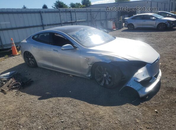 5YJSA1E21GF159451 2016 TESLA MODEL Silver Przód prawy