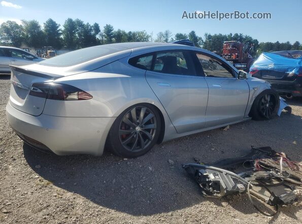 5YJSA1E21GF159451 2016 TESLA MODEL Silver Tył prawy