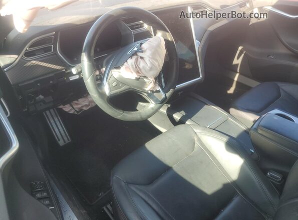 5YJSA1E21GF159451 2016 TESLA MODEL Silver Widok deski rozdzielczej