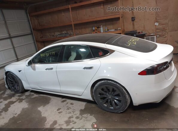 5YJSA1E23LF354901 2020 TESLA MODEL S White Vista interior de 360 grados