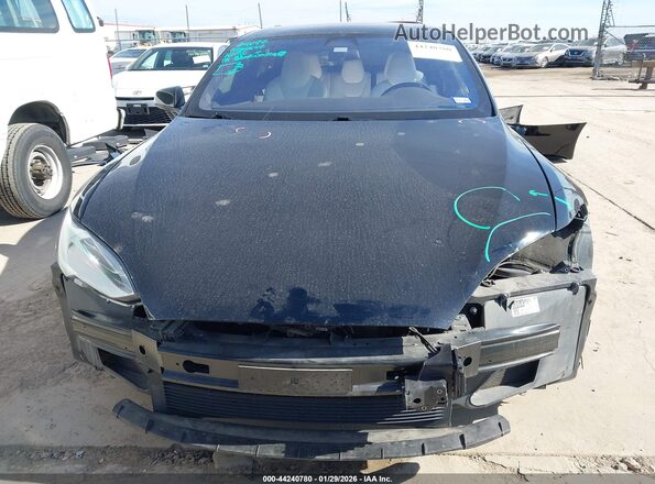 5YJSA1E26KF330283 2019 TESLA MODEL S Black Rear interior view