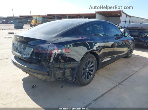 5YJSA1E26KF330283 2019 TESLA MODEL S Black Rear right