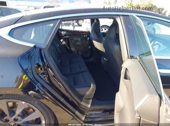 5YJSA1E29JF281563 2018 TESLA MODEL S Black Vista de la etiqueta del VIN