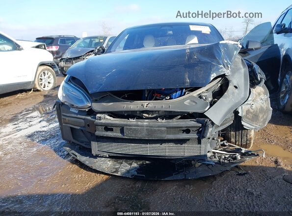 5YJSA1E43KF340710 2019 TESLA MODEL S Black წინა ხედი
