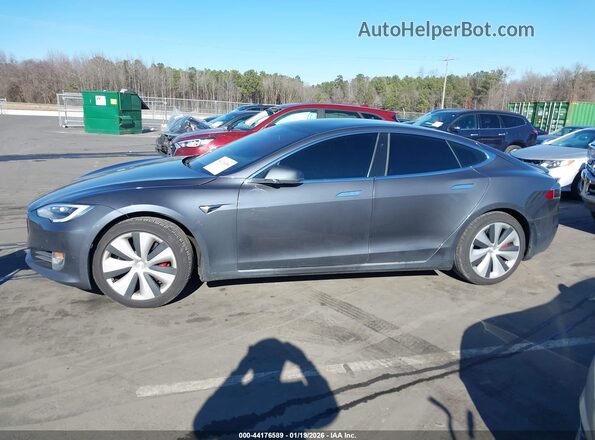 5YJSA1E44MF427888 2021 TESLA MODEL S Gray 360 interior view