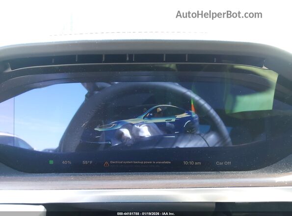 5YJSA1E53RF533457 2024 TESLA MODEL S Blue Вид задніх сидінь