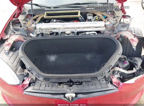 5YJSA1E54MF428807 2021 TESLA MODEL S Red Vista trasera