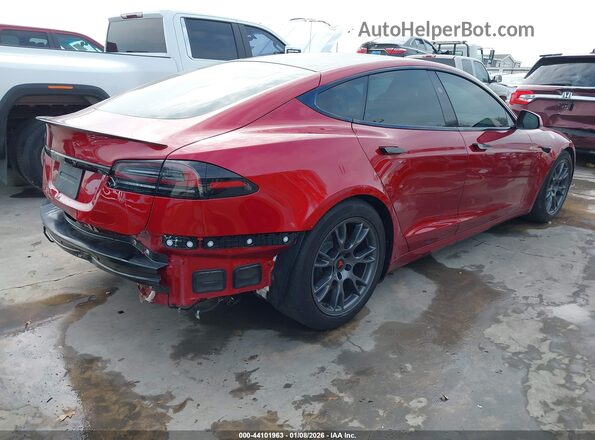 5YJSA1E56RF532528 2024 TESLA MODEL S Red Rear right