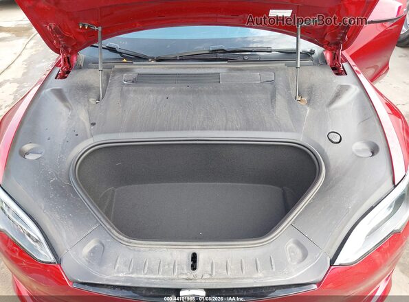 5YJSA1E56RF532528 2024 TESLA MODEL S Red Rear view