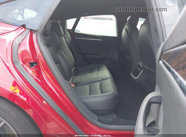 5YJSA1E56RF532528 2024 TESLA MODEL S Red VIN sticker view